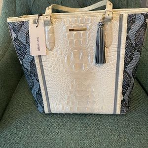 Brand New with tags and dust bag, Brahmin Asher Tote Daydream June Bug